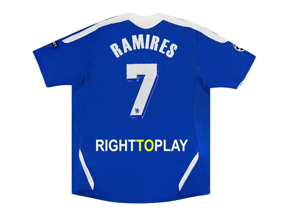 Chelsea 2012 Ramires 7 Ucl Final Home Football Shirt Soccer Jersey