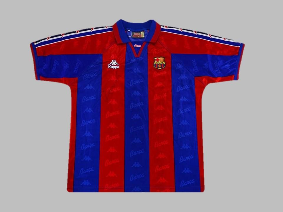 Fc Barcelona 1996 1997 Home Shirt