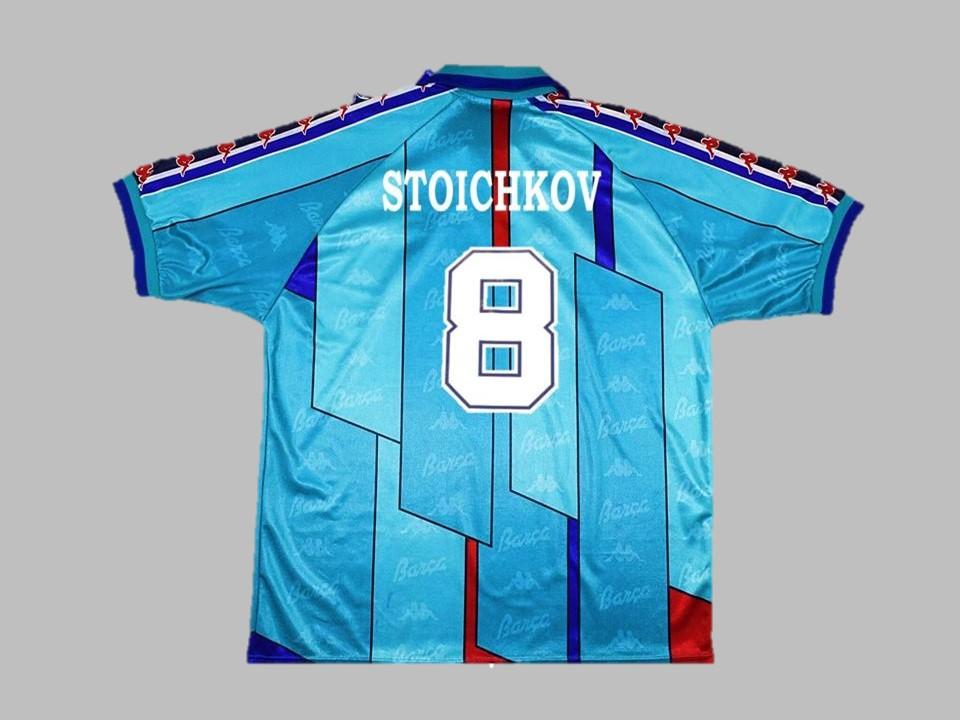 Fc Barcelona 1996 1997 Stoichkov 8 Away Shirt
