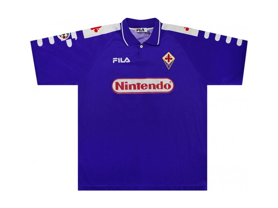 Fiorentina 1998 1999 Football Shirt Jersey