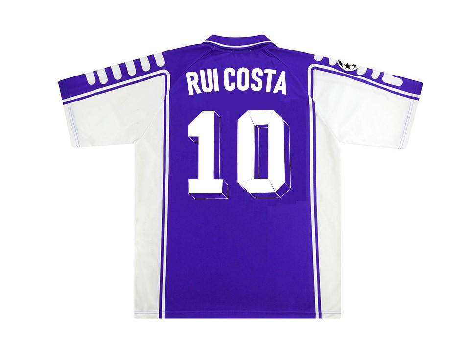 Fiorentina 1999 2000 Rui Costa 10 Football Shirt Jersey