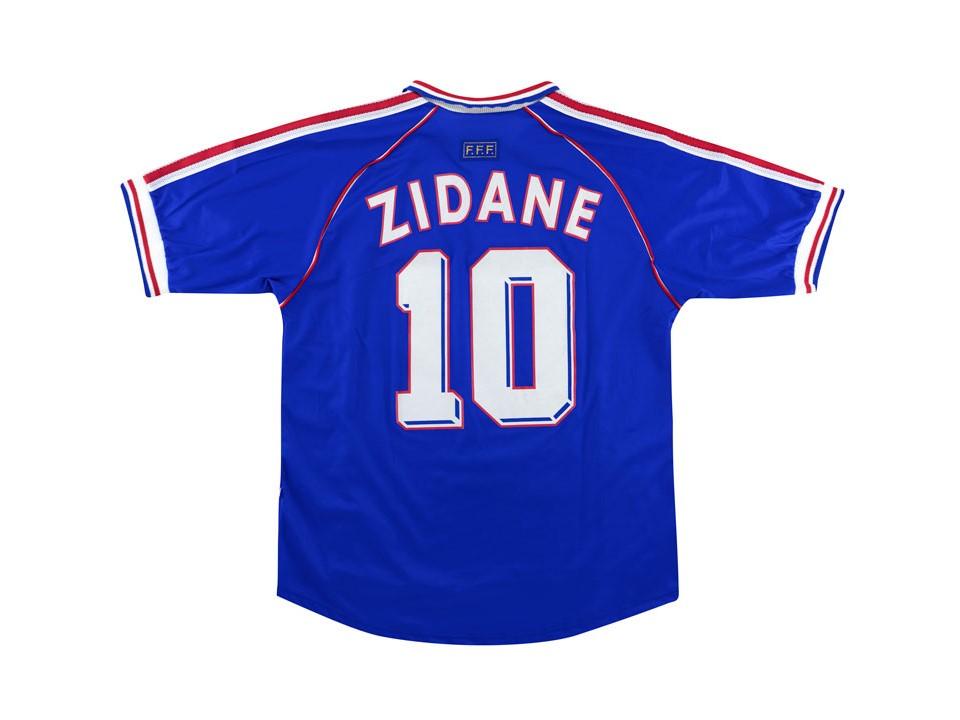 France 1998 Zidane 10 Home Jersey