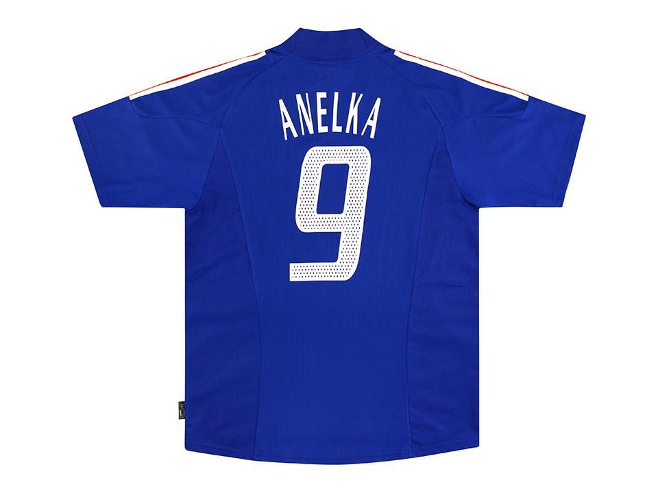 France 2002 Anelka 9 World Cup Home Jersey
