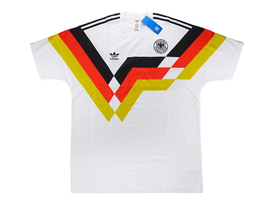Germany 1990 World Cup Home Football Shirt Soccer Jersey