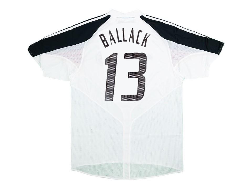 Germany 2004 Ballack 13 Home Football Shirt Soccer Jersey