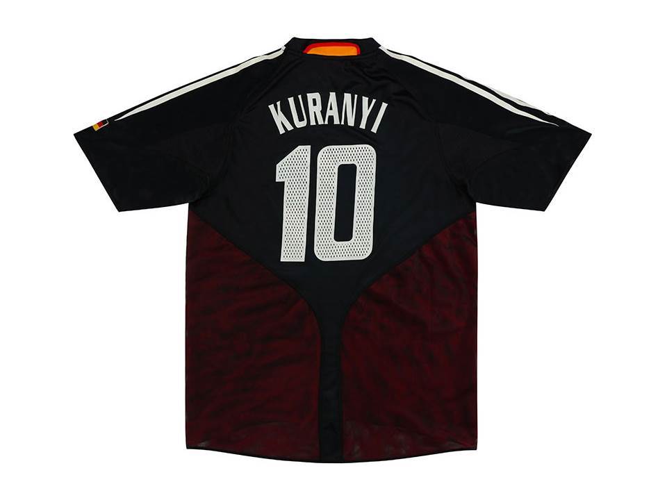Germany 2004 Kuranyi 10 Away Football Shirt Soccer Jersey