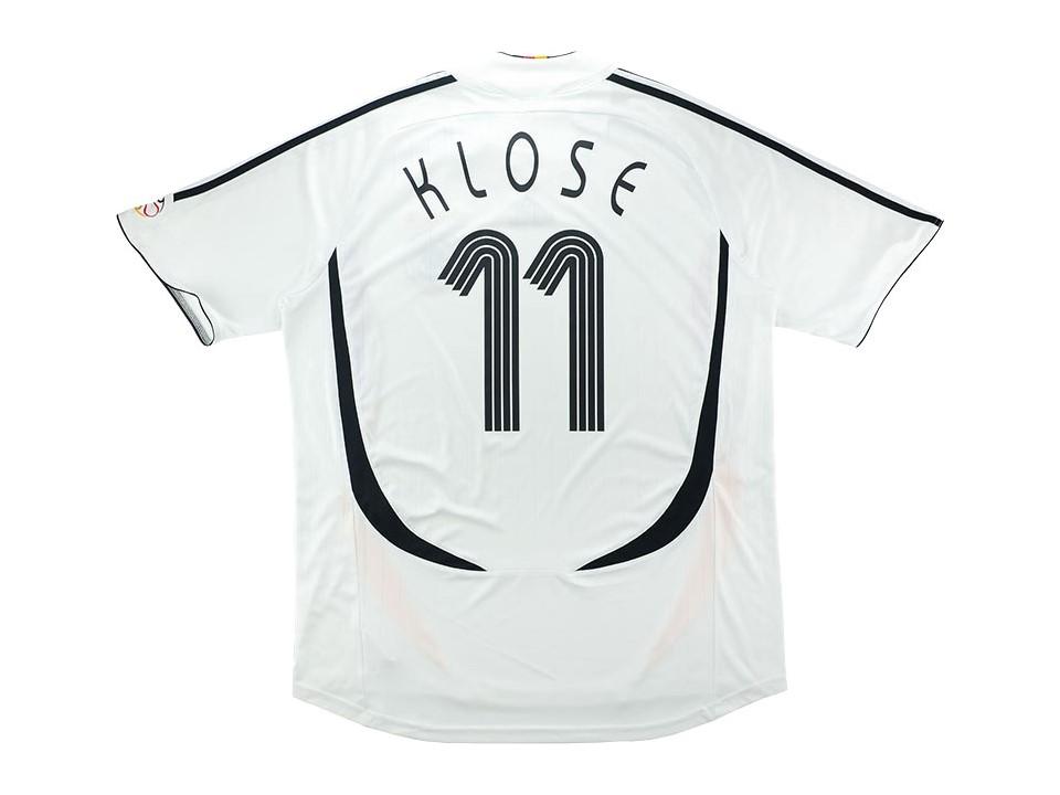 Germany 2006 Klose 11 World Cup Home Football Shirt Soccer Jersey