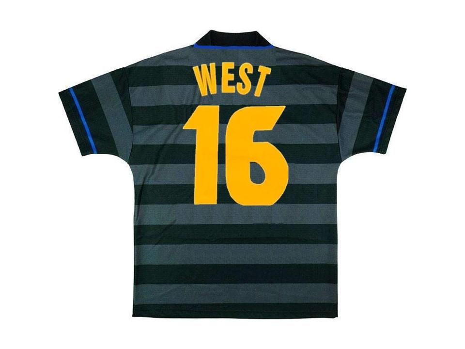 Inter Milan 1997 1998 West 16 Home Football Shirt Soccer Jersey