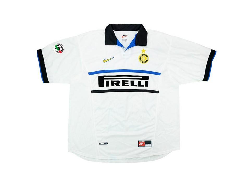 Inter Milan 1998 1999 Away Football Shirt Soccer Jersey