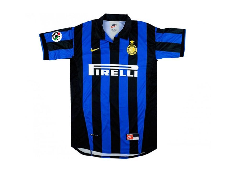 Inter Milan 1998 1999 Home Football Shirt Soccer Jersey