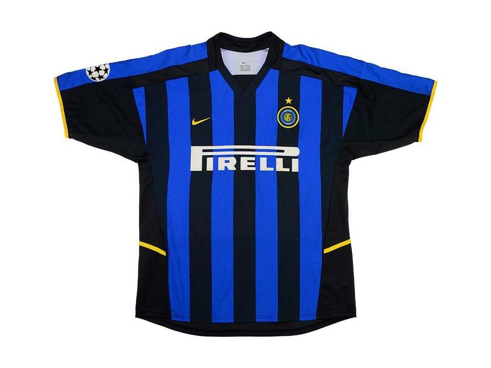 Inter Milan 2002 2003 Home Football Shirt Soccer Jersey