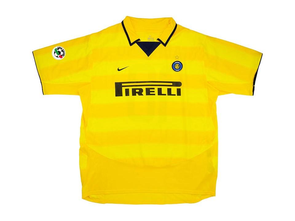Inter Milan 2003 2004 Away Football Shirt Soccer Jersey