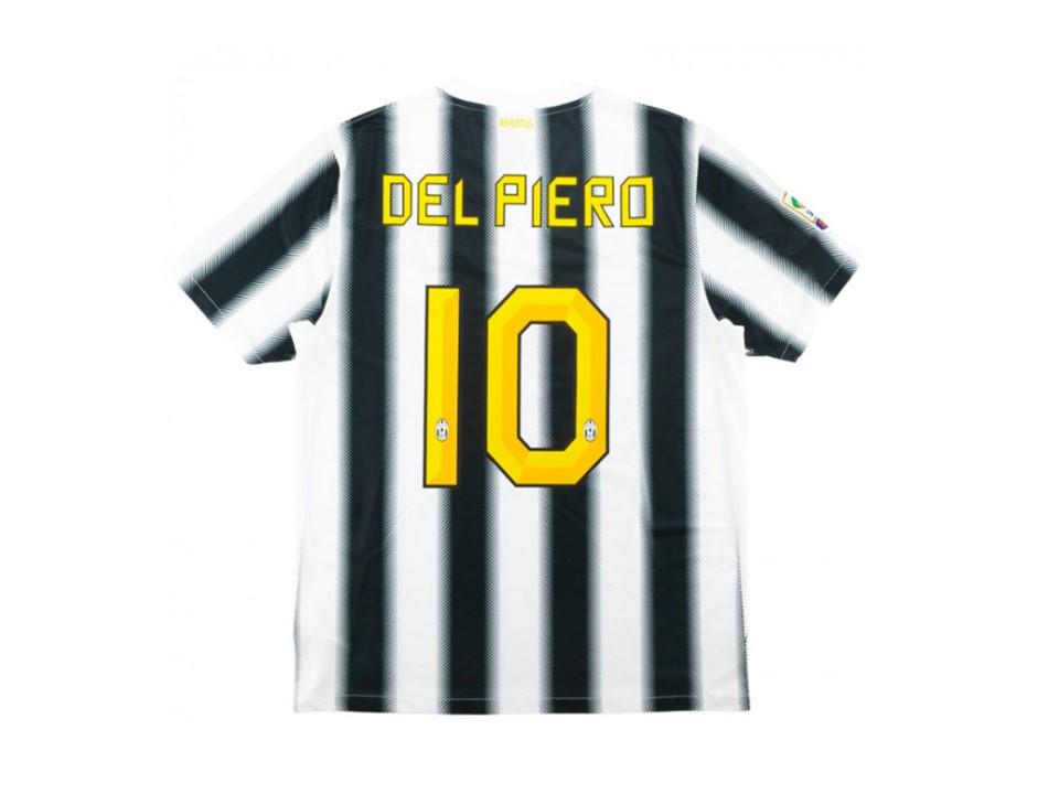Juventus 2011 2012 Del Piero 10 Home Football Shirt Soccer Jersey