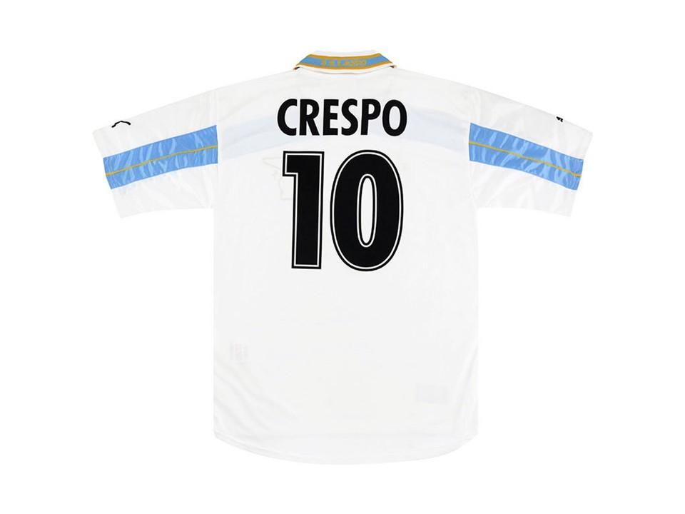 Lazio 2000 2001 Crespo 10 Home Football Shirt Soccer Jersey