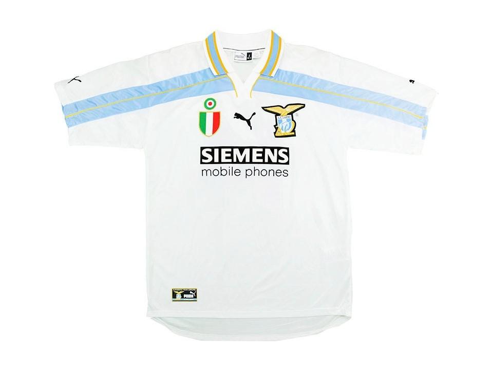Lazio 2000 2001 Home Football Shirt Soccer Jersey