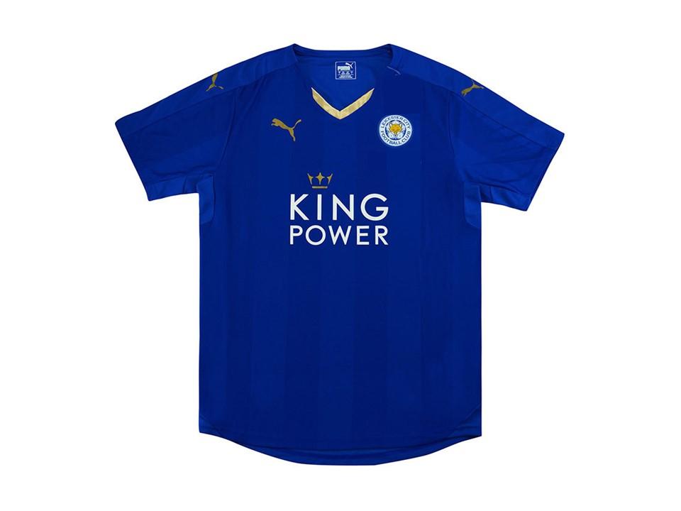 Leicester City 2015 2016 Home Jersey