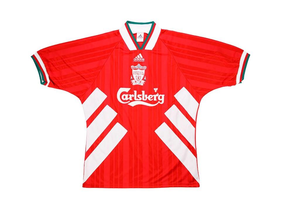 Liverpool 1993 1995 Home Football Shirt Soccer Jersey