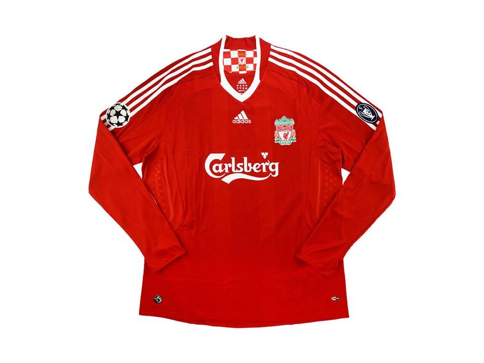 Liverpool 2008 2010 Long Sleeve Home Jersey