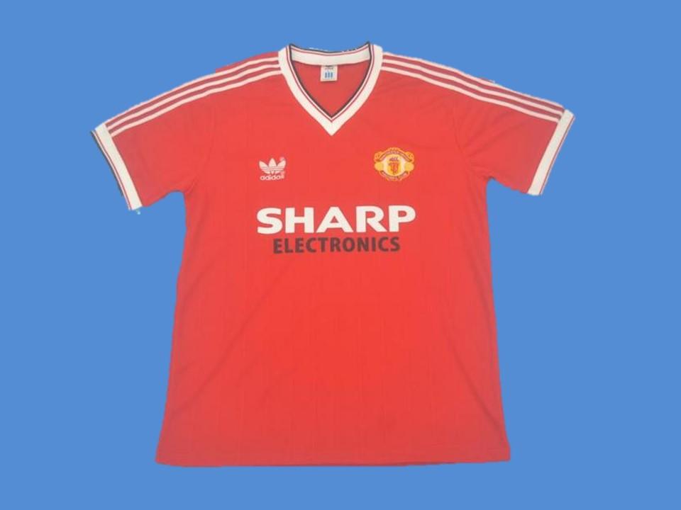 Manchester United 1982 1983 Home Jersey