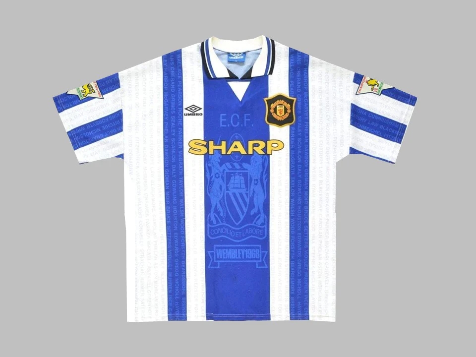 Manchester Uunited 1994 1996 Away Shirt