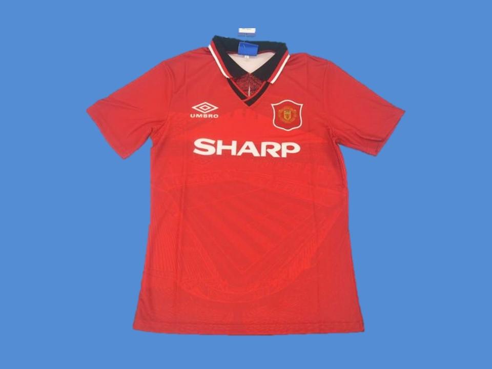 Manchester United 1994 1996 Home Jersey