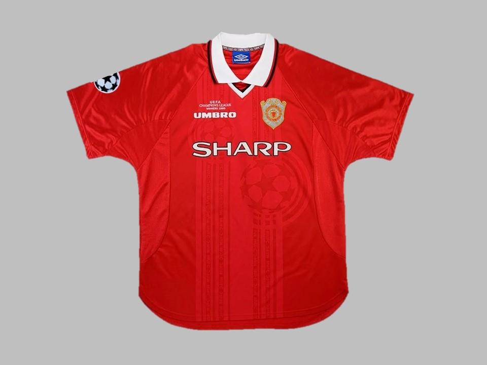 Manchester United 1999 Ucl Final Home Shirt