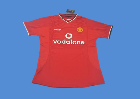 Manchester United 2000 2002 Home  Jersey