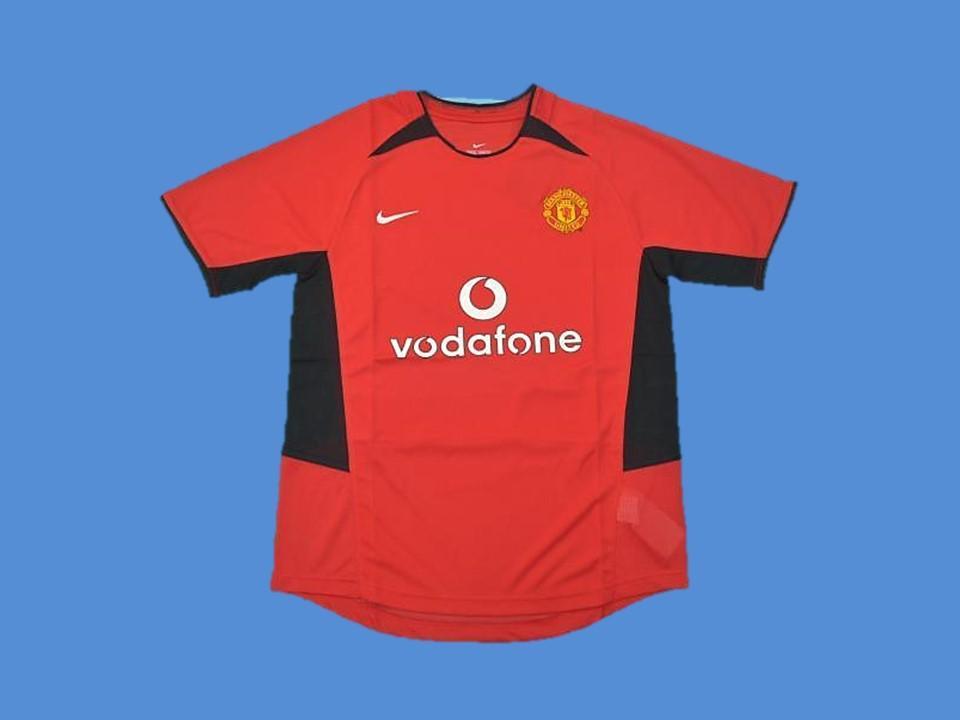 Manchester United 2002 2003 Home Jersey