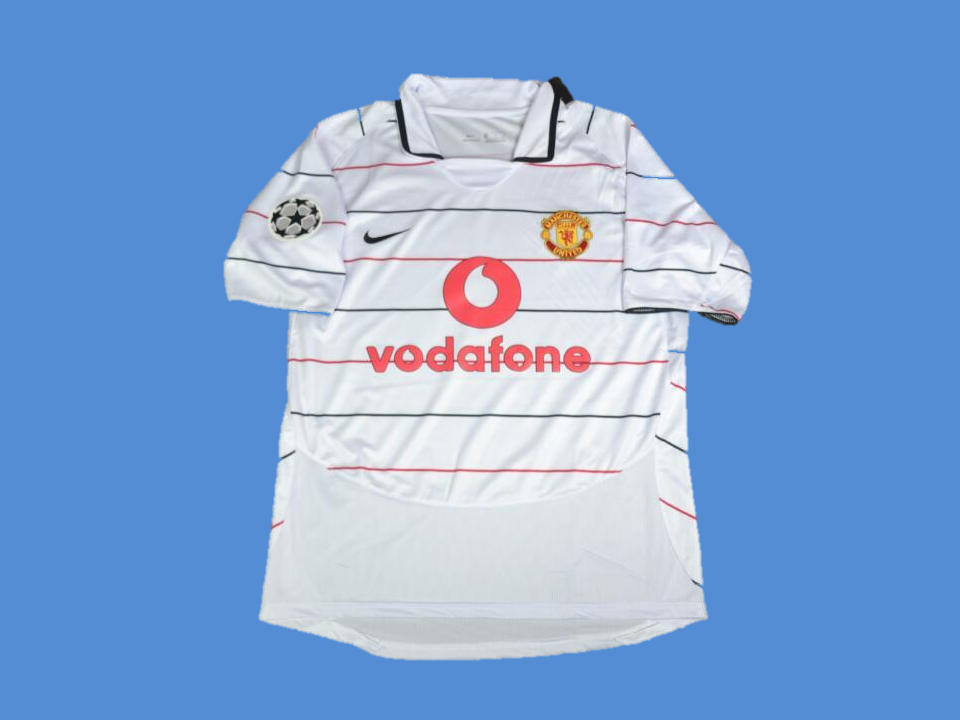 Manchester United 2003 2004  Away  White  Jersey