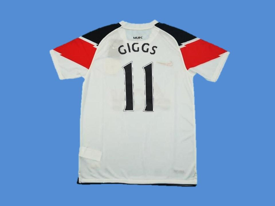 Manchester United 2010 2011 Giggs 11 Away Jersey