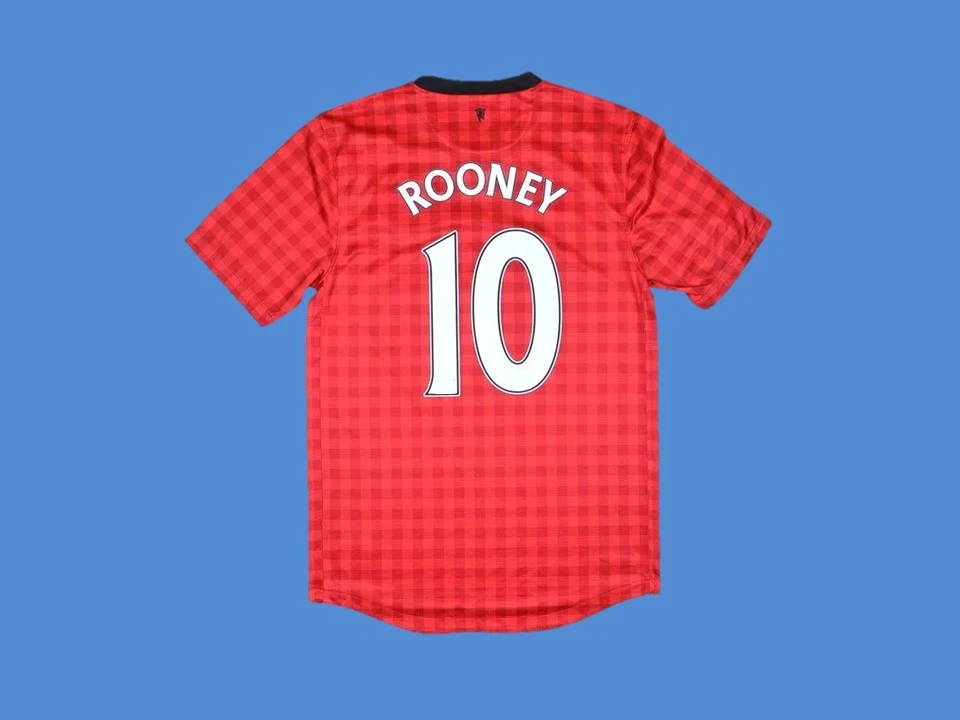 Manchester United 2012 2013 Rooney 10 Home Jersey