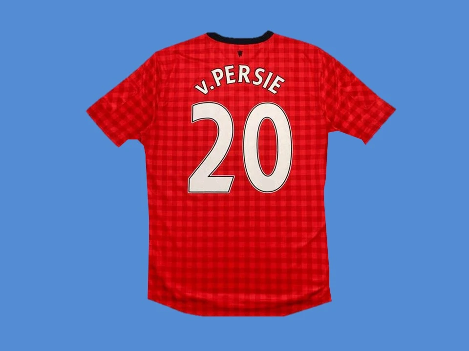 Manchester United 2012 2013 V. Persie 20 Home Jersey