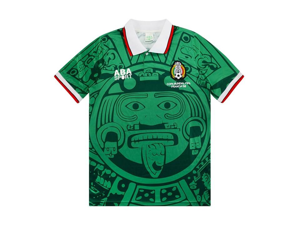 Mexico 1998 World Cup Home Football Shirt