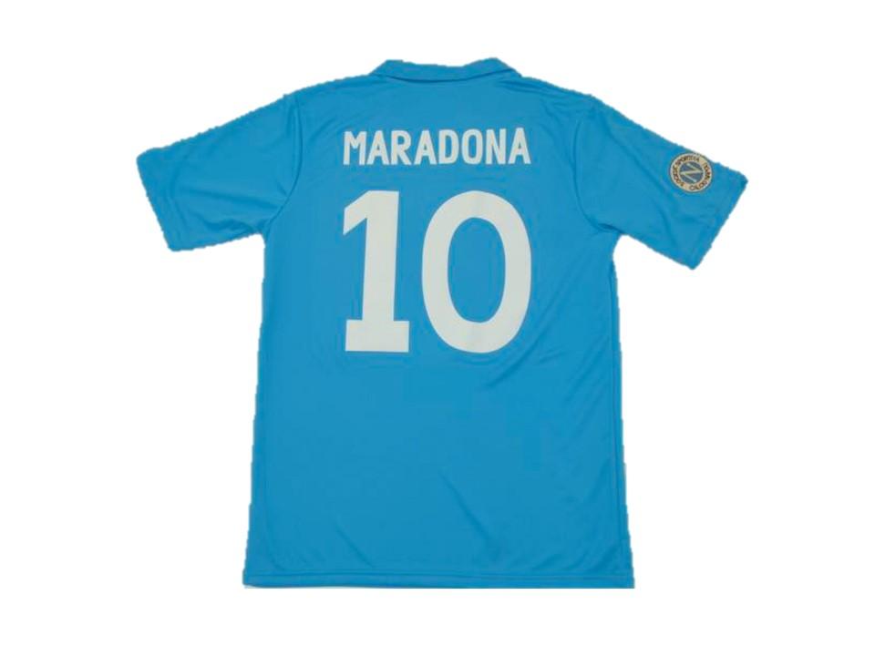 Napoles Napoli 1987 1988 Maradona10 Home Football Shirt Soccer Jersey