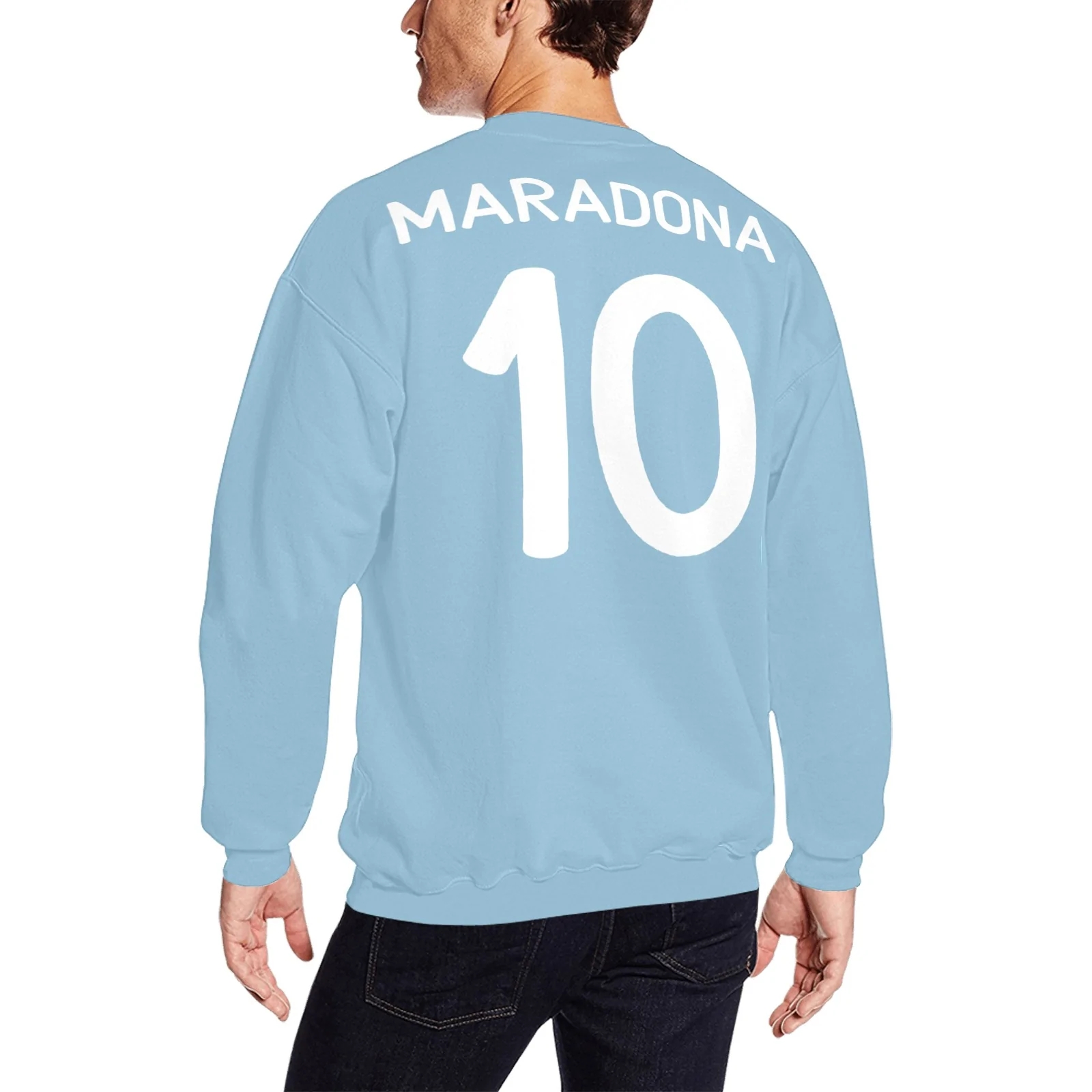 Napoli 1987 1988 Maradona 10 Home Shirt Campioni Long Sleeve