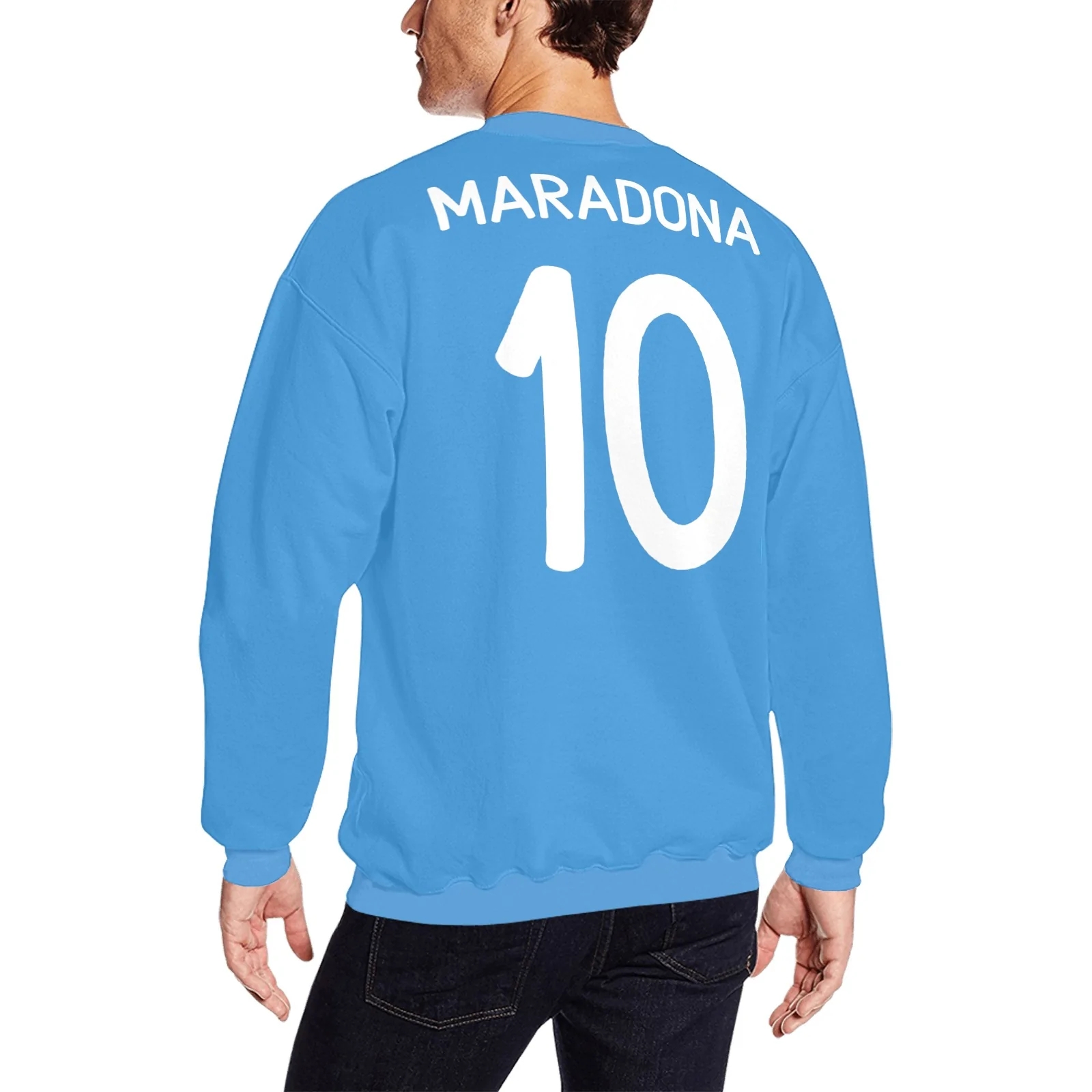 Napoli 1987 1988 Maradona 10 Home Shirt Long Sleeve