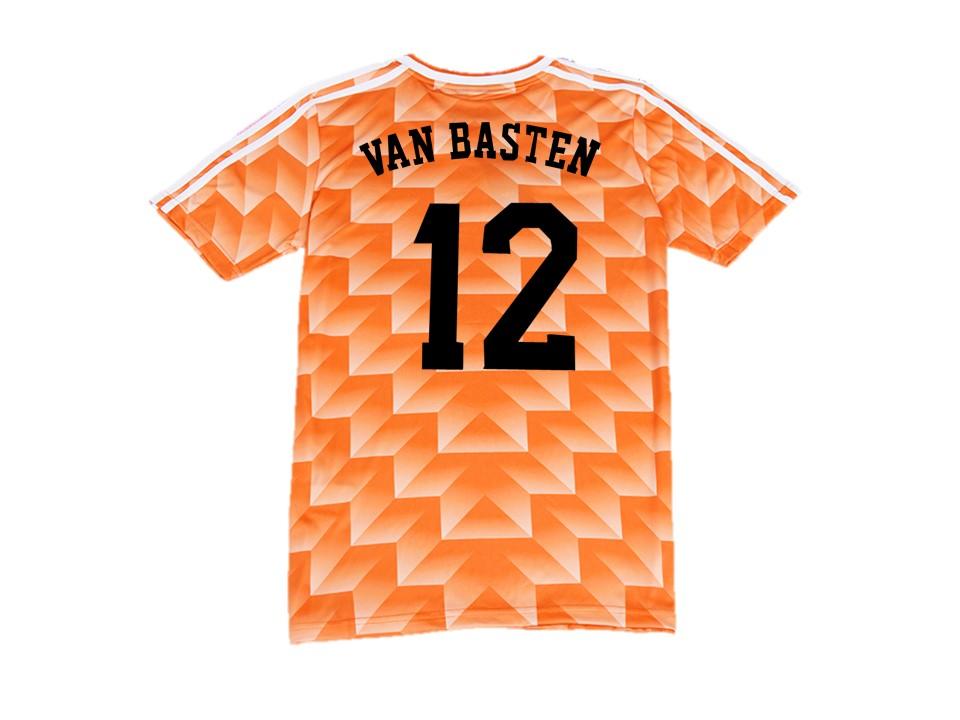 Netherlands Holland 1988 Van Basten 12 Home Football Shirt Soccer Jersey