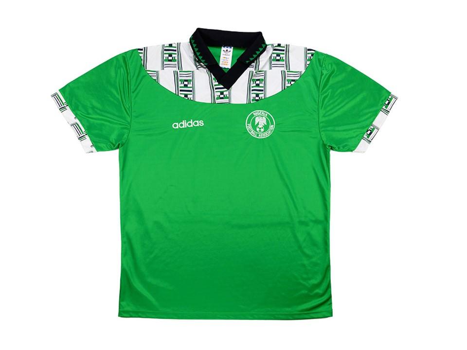 Nigeria 1994 Away World Cup Home Football Shirt Soccer Jersey