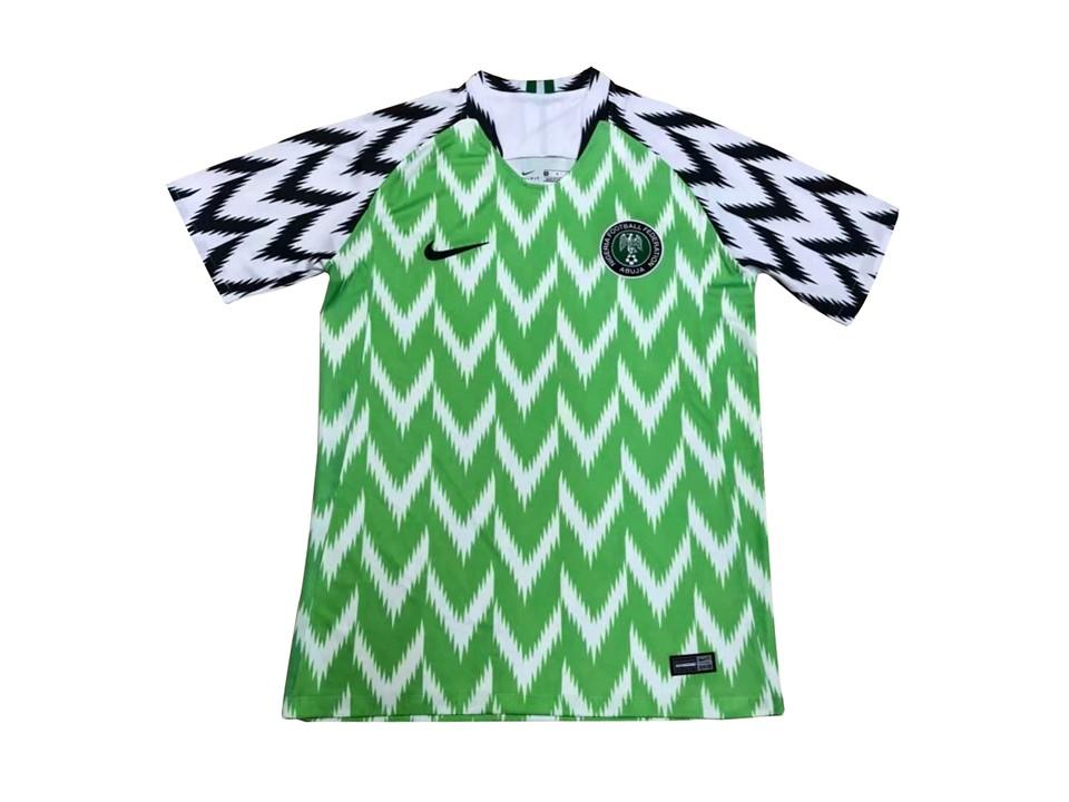Nigeria 2018 World Cup Home Football Shirt Soccer Jersey