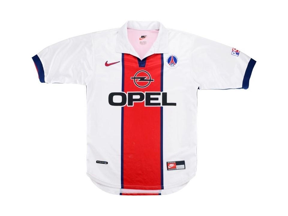 Paris Saint Germain Psg 1998 1999 Away Football Shirt Jersey
