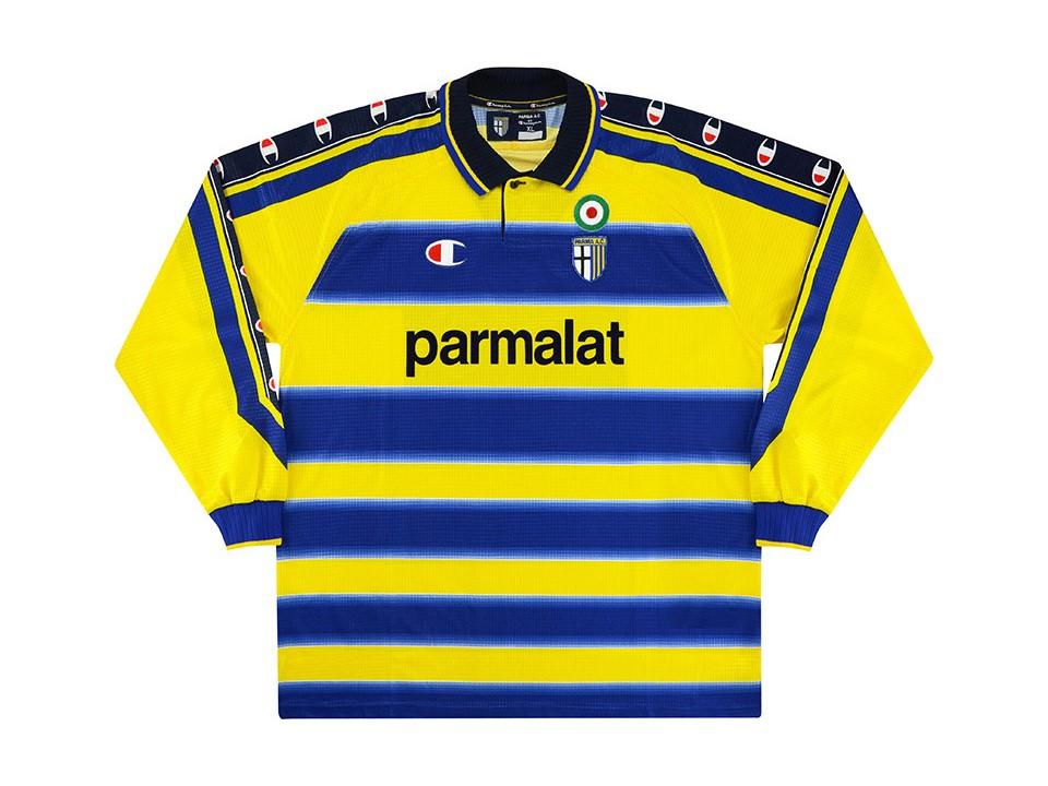 Parma 1998 1999 Long Sleeve Football Shirt Soccer Jersey