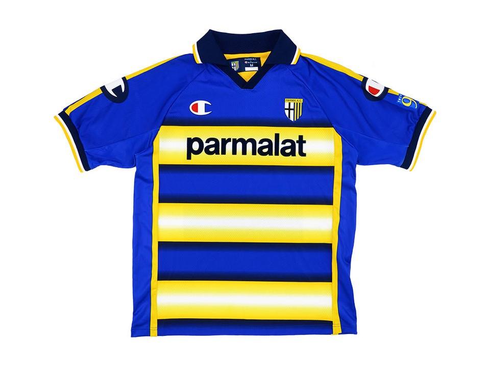 Parma 2003 2004 Home Football Shirt Soccer Jersey