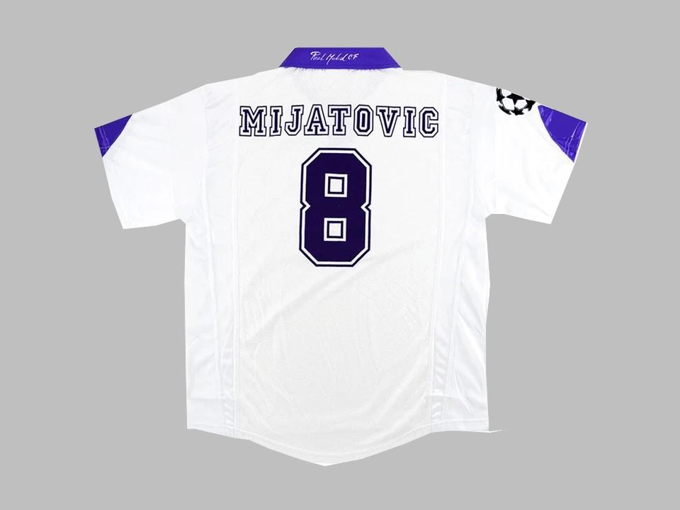 Real Madrid 1997 1998 Mijatovic 8 Home Shirt