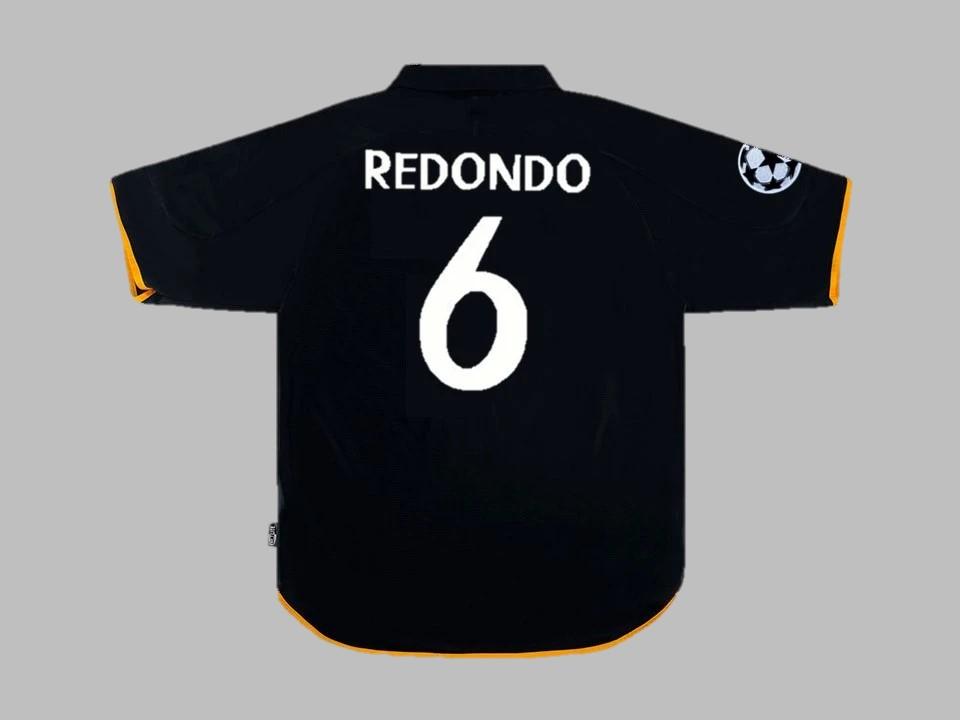 Real Madrid 1999 2000 Redondo 6 Ucl Final Home Shirt