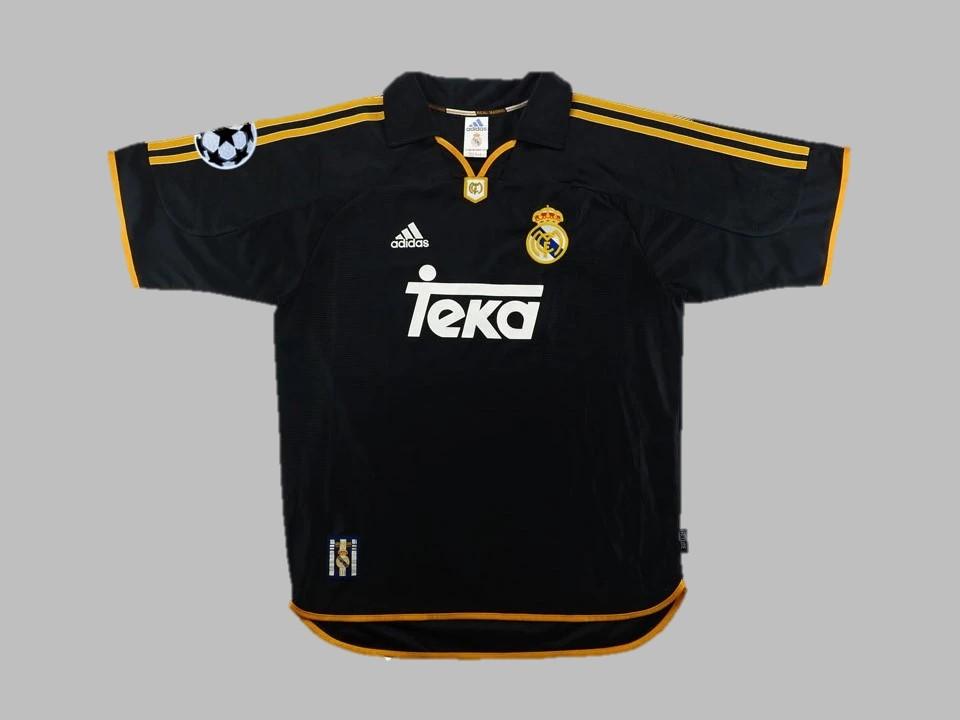Real Madrid 1999 2000 Ucl Final Home Shirt