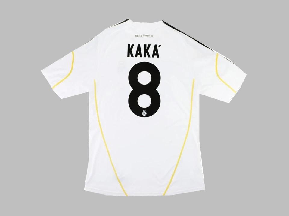 Real Madrid 2009 2010 Kaka 8 Home Shirt