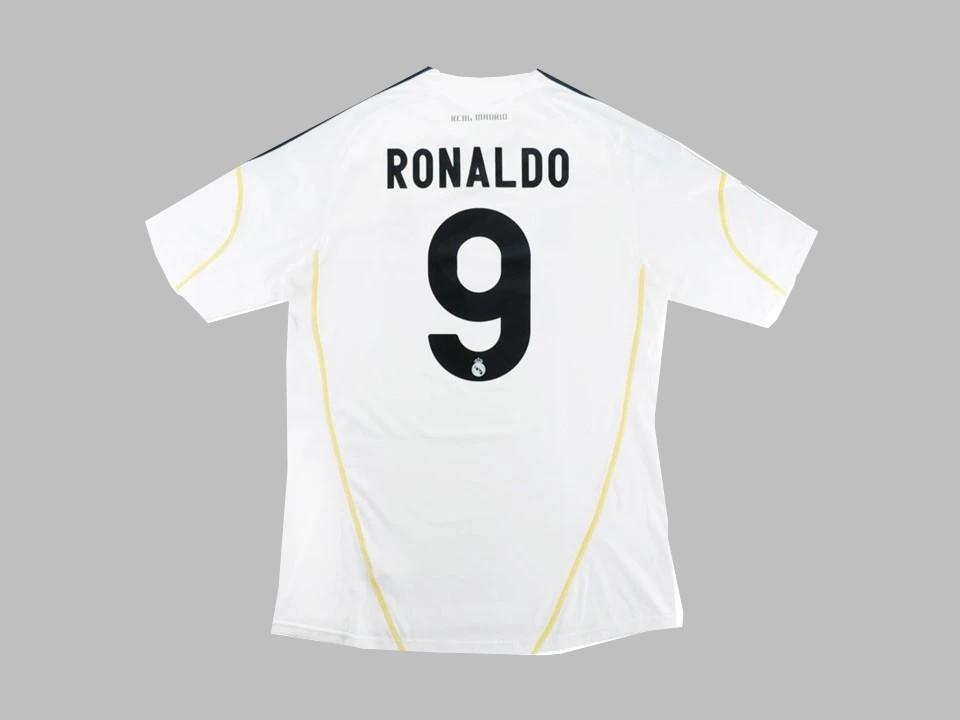 Real Madrid 2009 2010 Ronaldo 9 Home Shirt