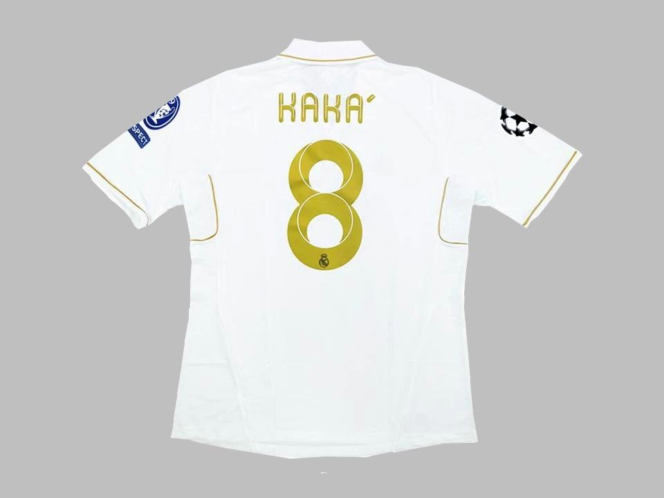 Real Madrid 2011 2012 Kaka 8 Home Shirt Ucl