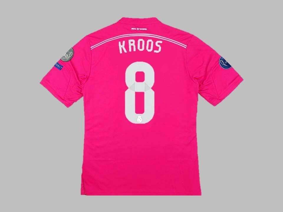 Real Madrid 2014 2015 Kroos 8 Away Shirt