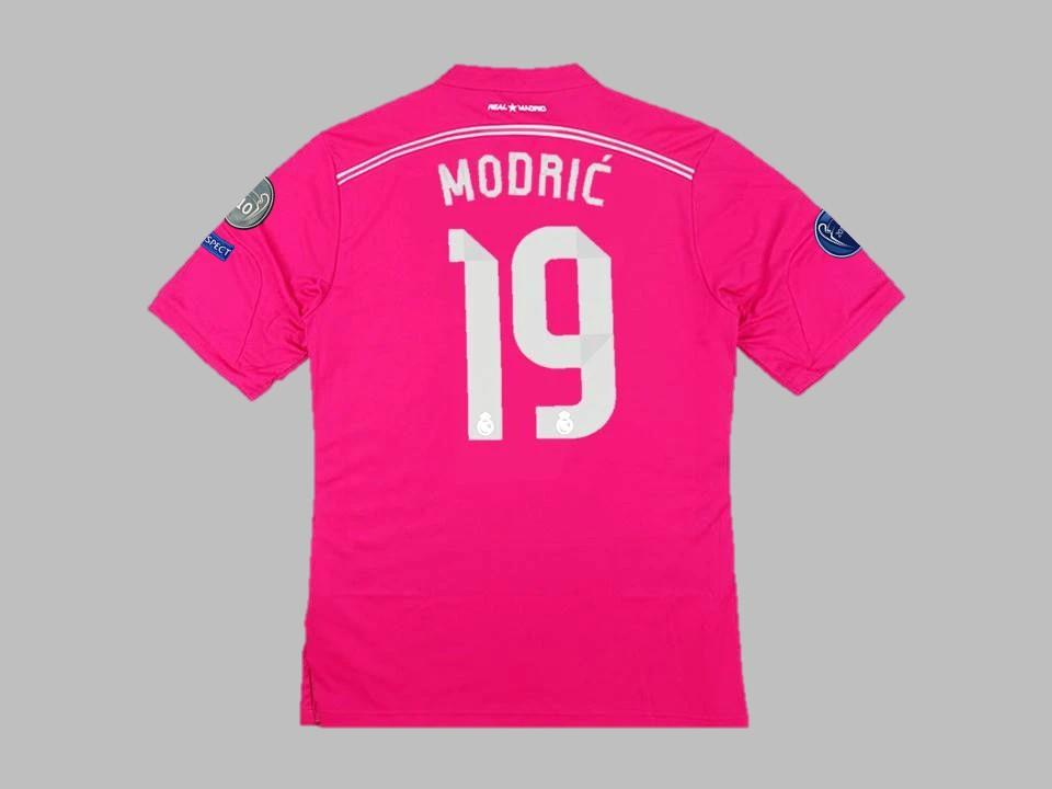 Real Madrid 2014 2015 Modric 19 Away Shirt